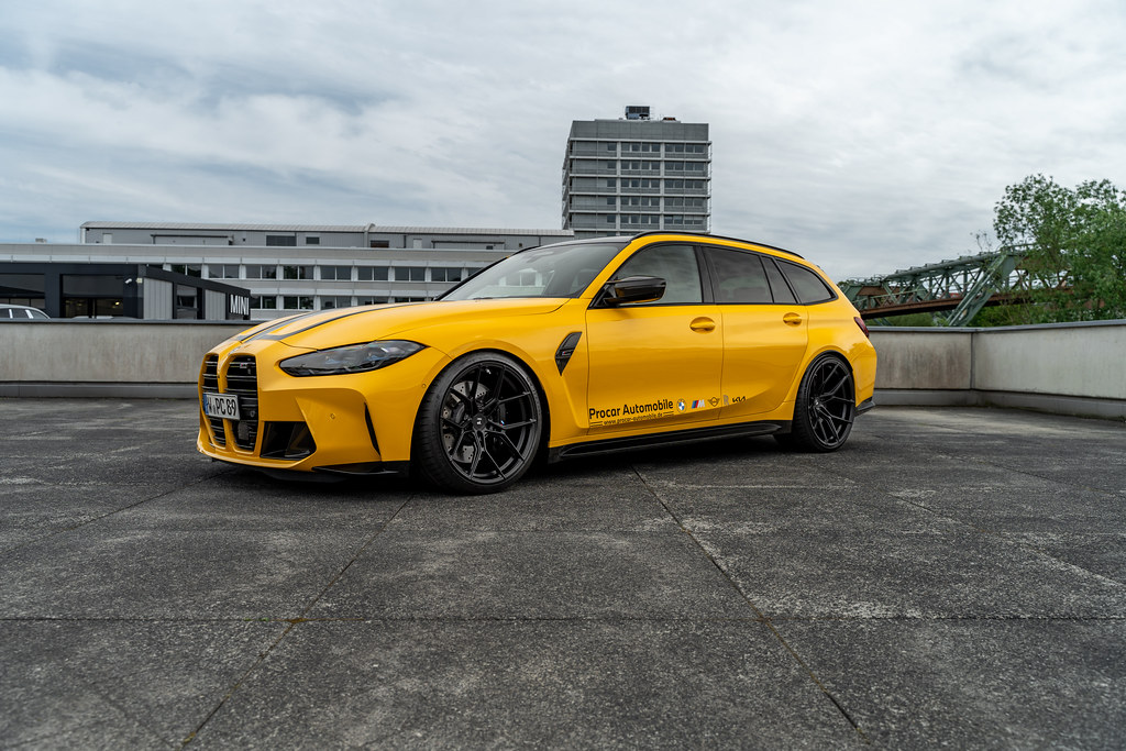 BMW M3 G81 ProCar | Forged+R RS1 10.5x20 | 11.5x21 Matte Black