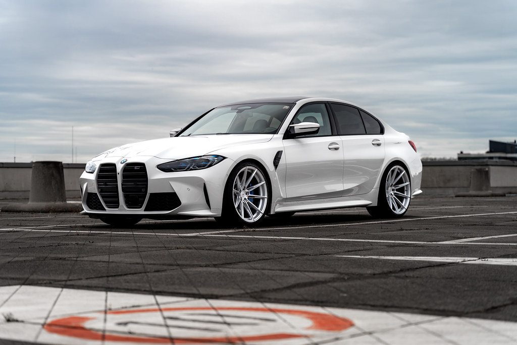 BMW M3 G80 | Forged+1 10.5x20 | 11.5x21 Silber