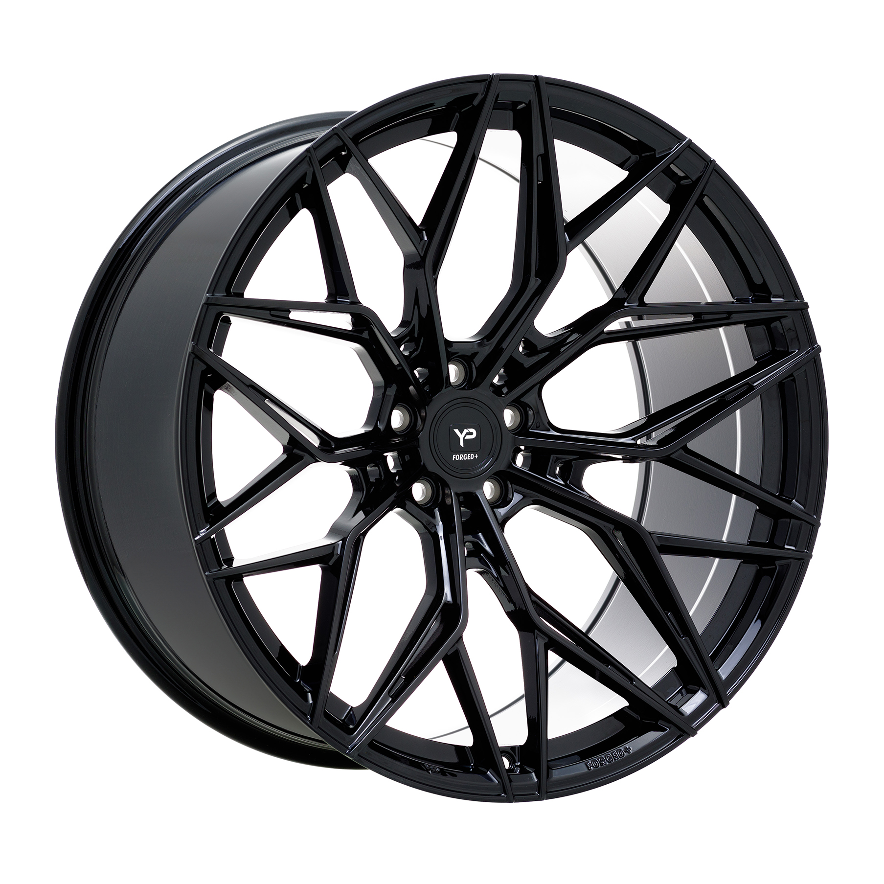 Forged+6 YP-HF6 9,5x19, Gloss Black, ET 22, LK 5 x 112x66,6