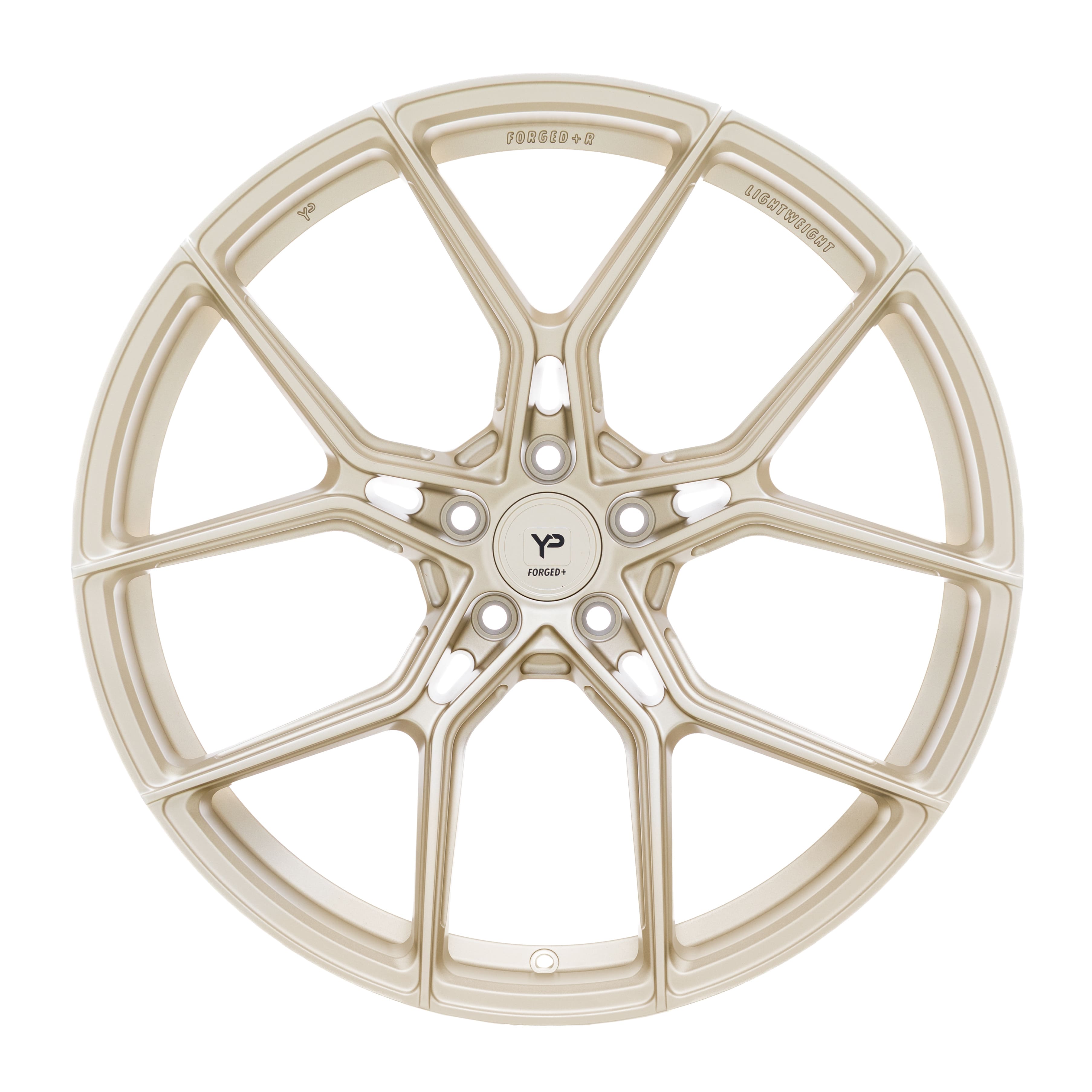 Forged+R YP-RS1 10x19, Race Gold, ET 33, LK 5 x 120x72,6