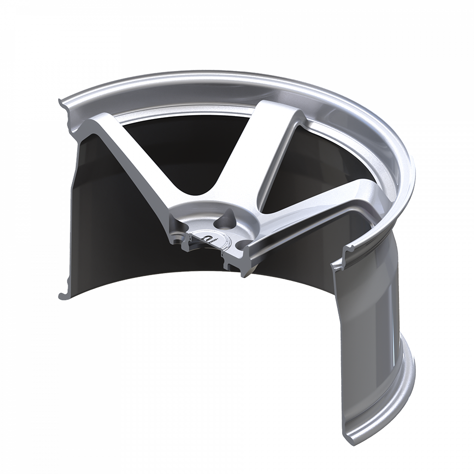 Forged+R CS5.1 11x20, Silver, ET 33, LK 5 x 120x72,6