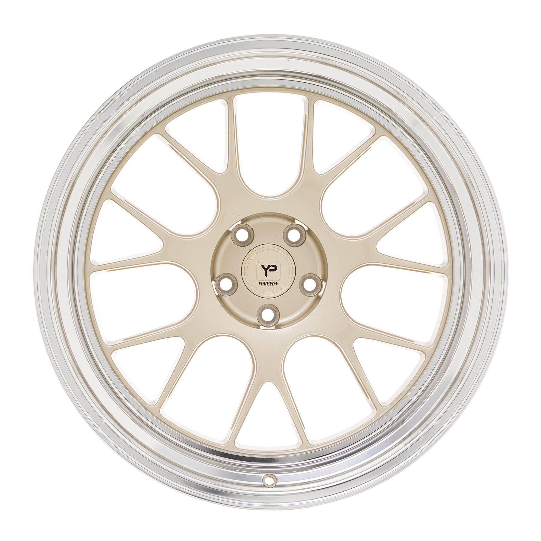 Forged+ CS 1.1 10,5x20, Race Gold/Polished Lip, ET 14, LK 5 x 112x66,6