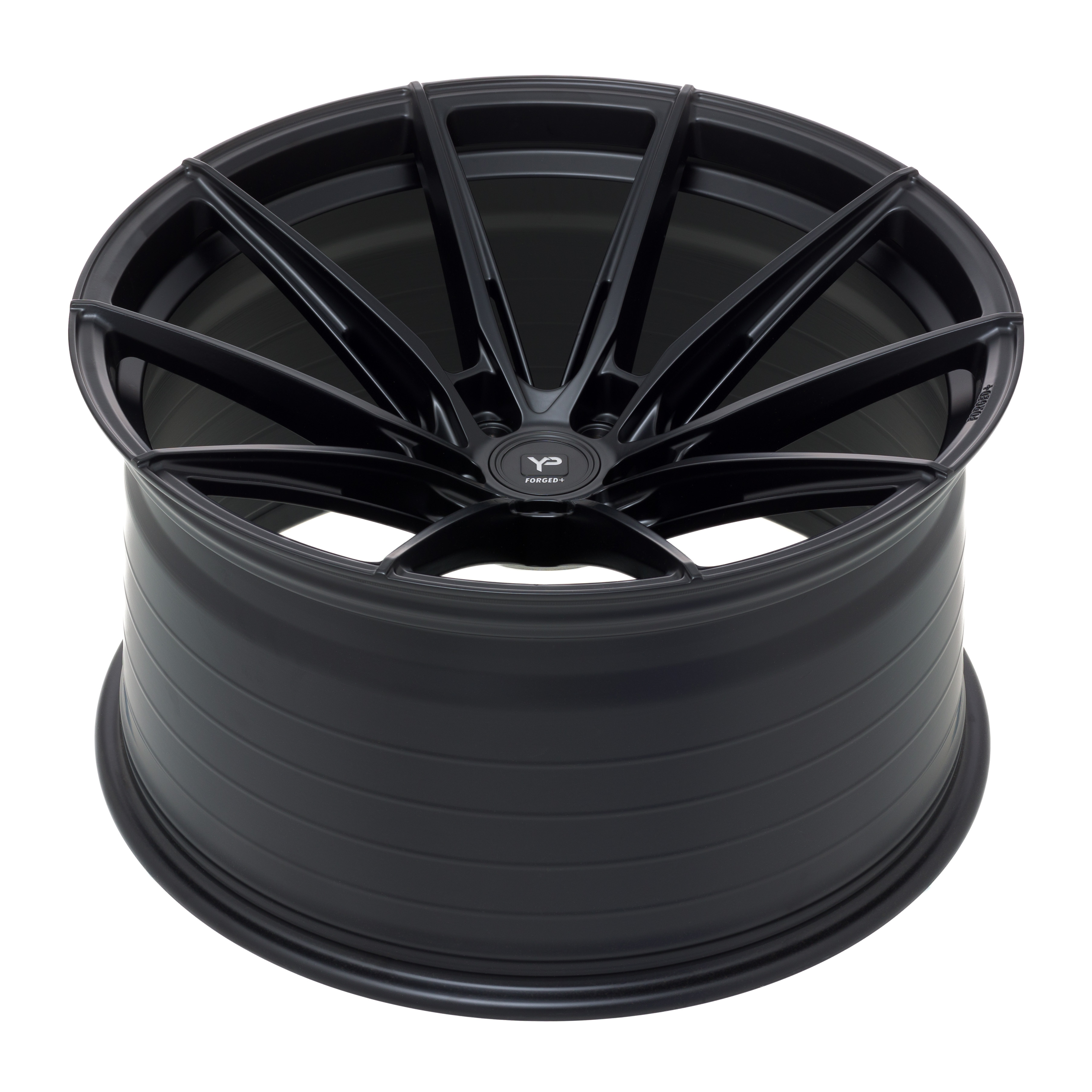 Forged+2 YP-HF2 9,5x20, Satin Black, ET 18, LK 5 x 120x72,6
