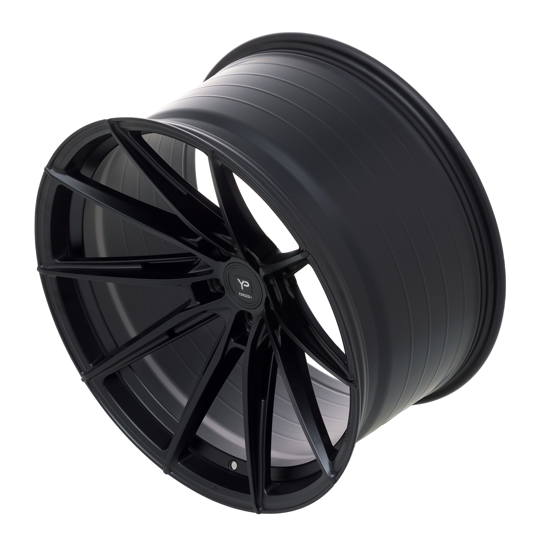 Forged+2 YP-HF2 9,5x20, Satin Black, ET 18, LK 5 x 120x72,6