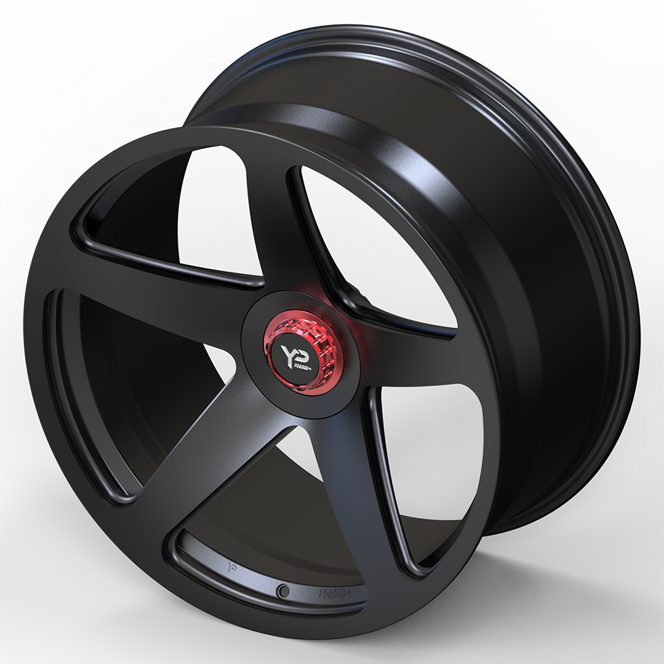 Forged+ YP LE.1 Legacy.One 10,5x22, Satin Black, ET 6, 5x112 x66,6