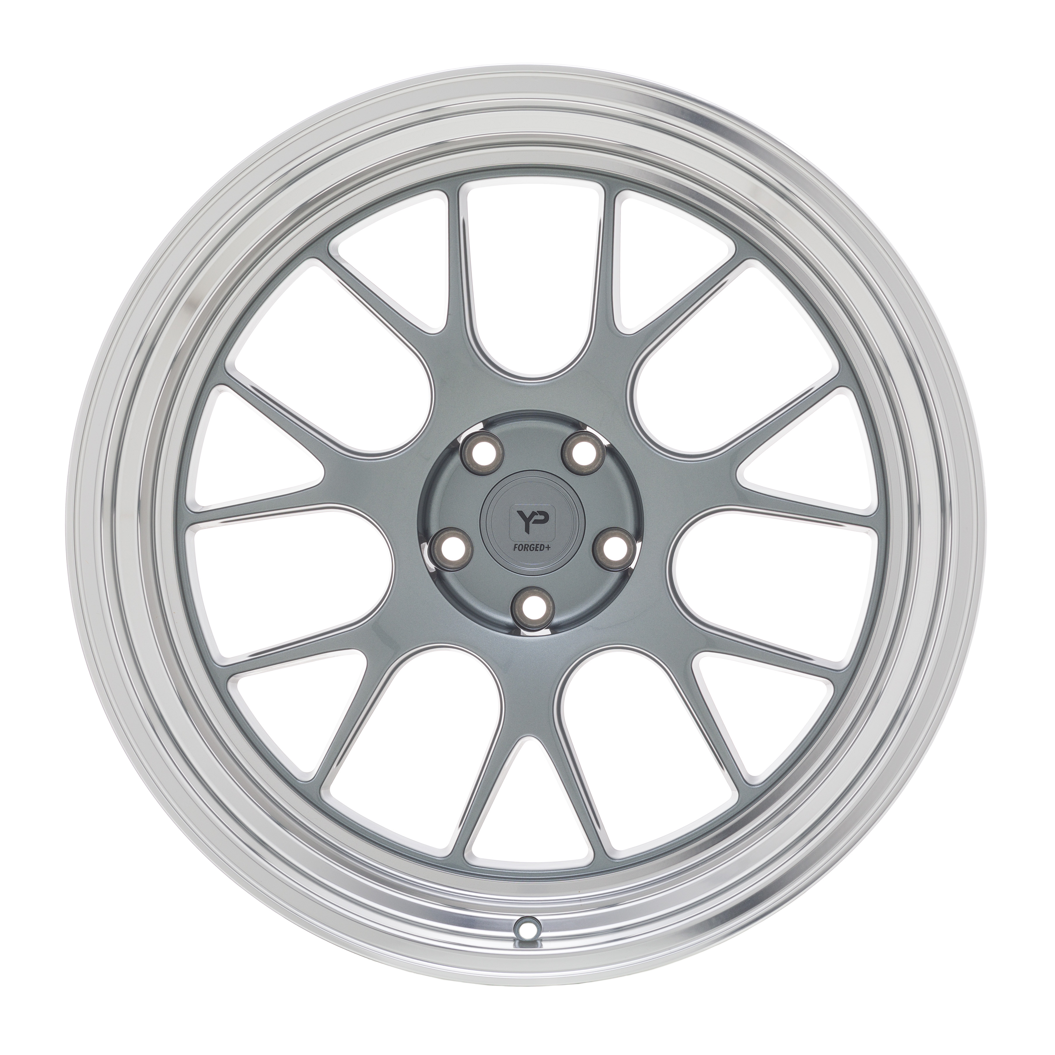 Forged+ CS 1.1 9x19, Gunmetal/Polished Lip, ET 20, LK 5 x 120x72,6