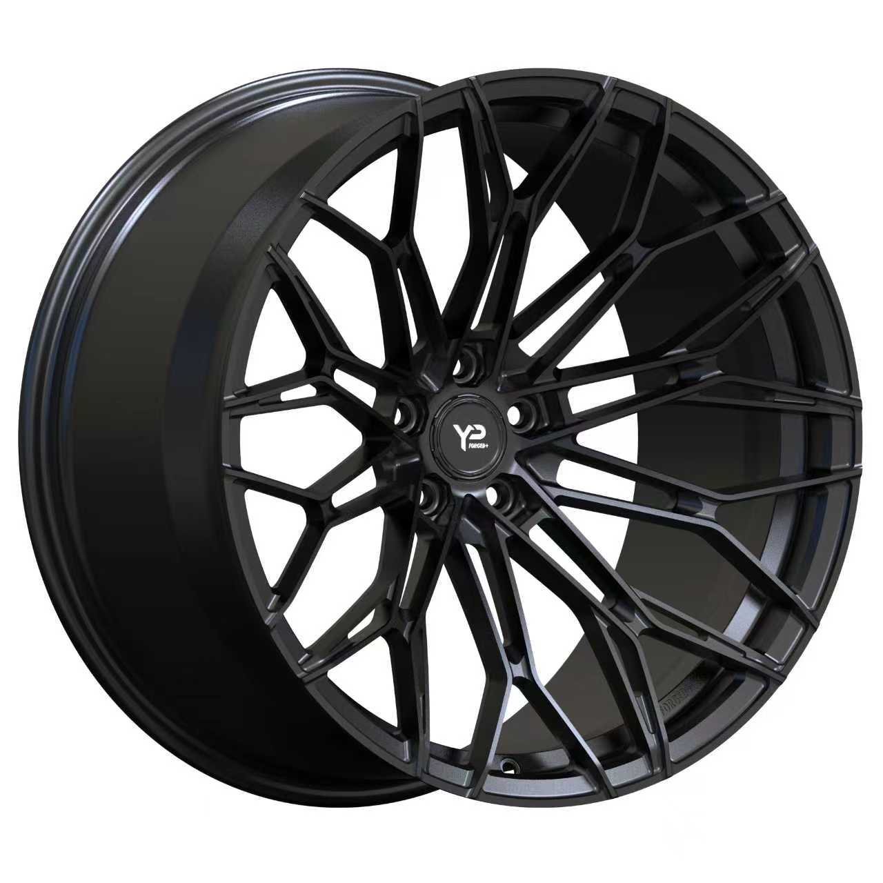 Forged+7 YP-HF7 10,5x20, Satin Black, ET 14, LK 5 x 112x66,6