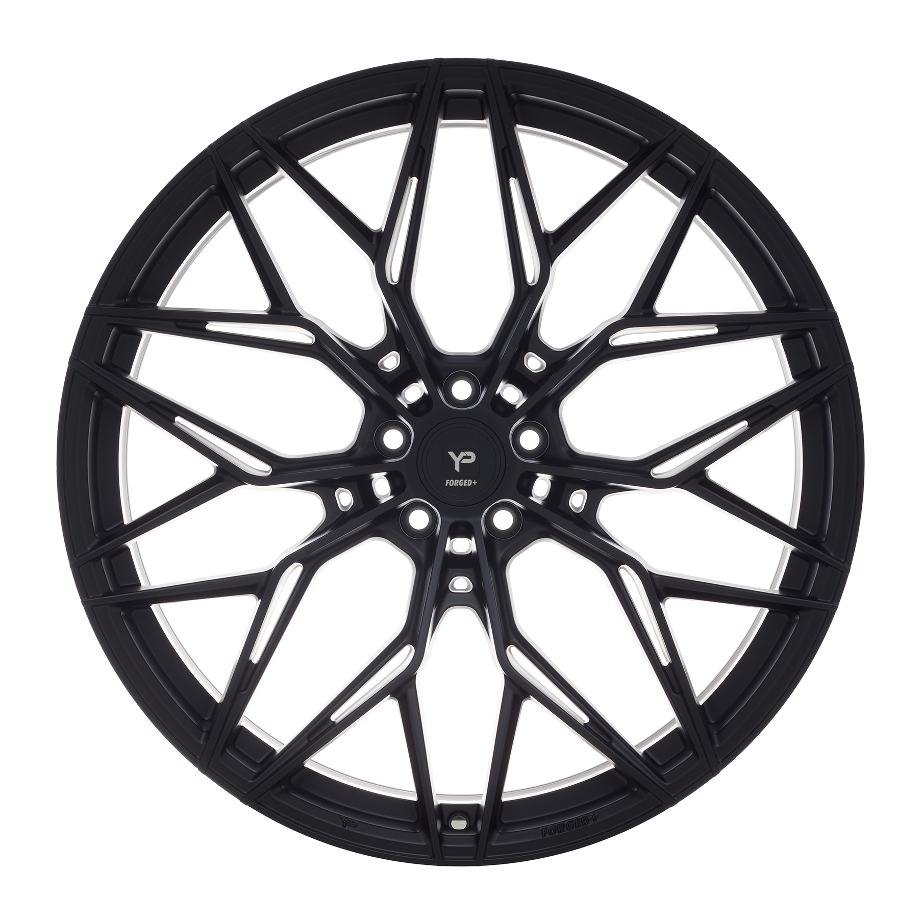 Forged+6 YP-HF6 11x22, Satin Black, ET 12, LK 5 x 112x66,6